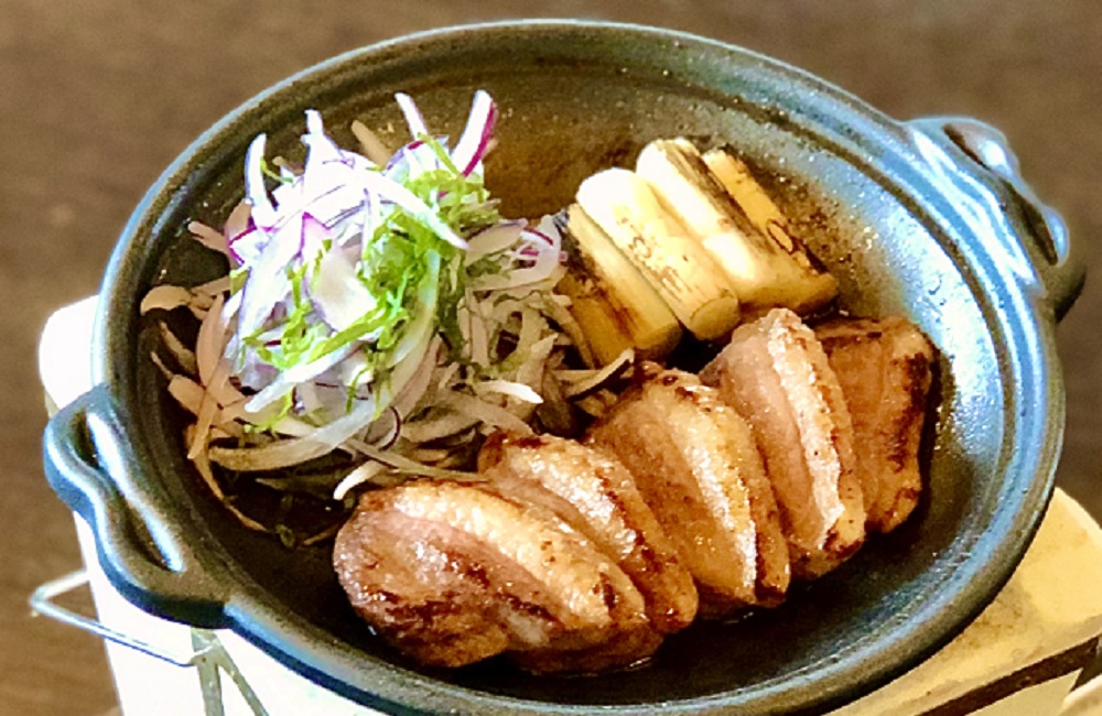 鴨ステーキ そば麹漬け