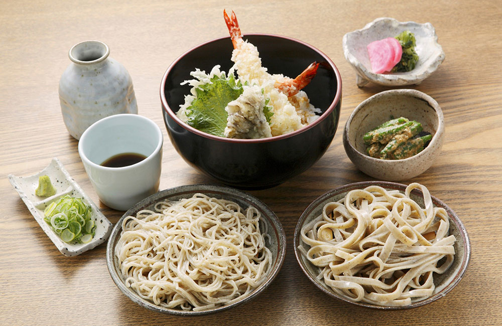 二種そば膳
